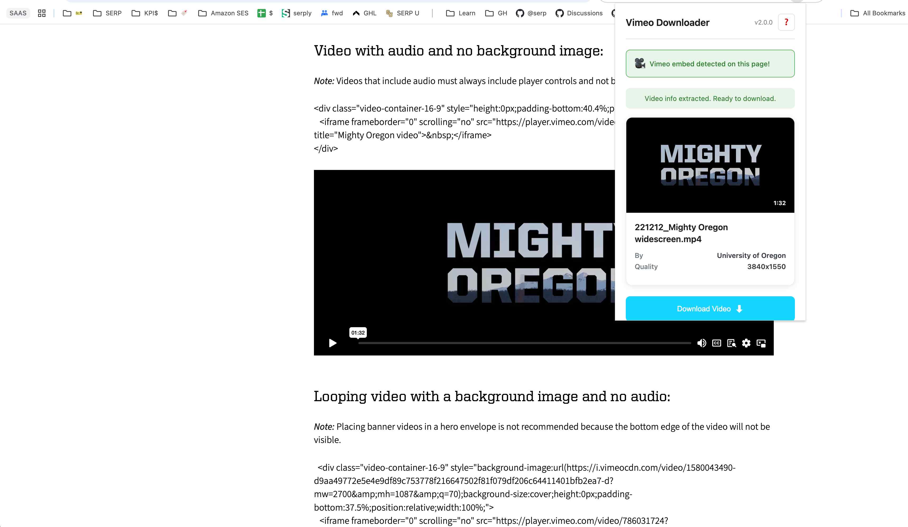 Vimeo Video Downloader - Image 1