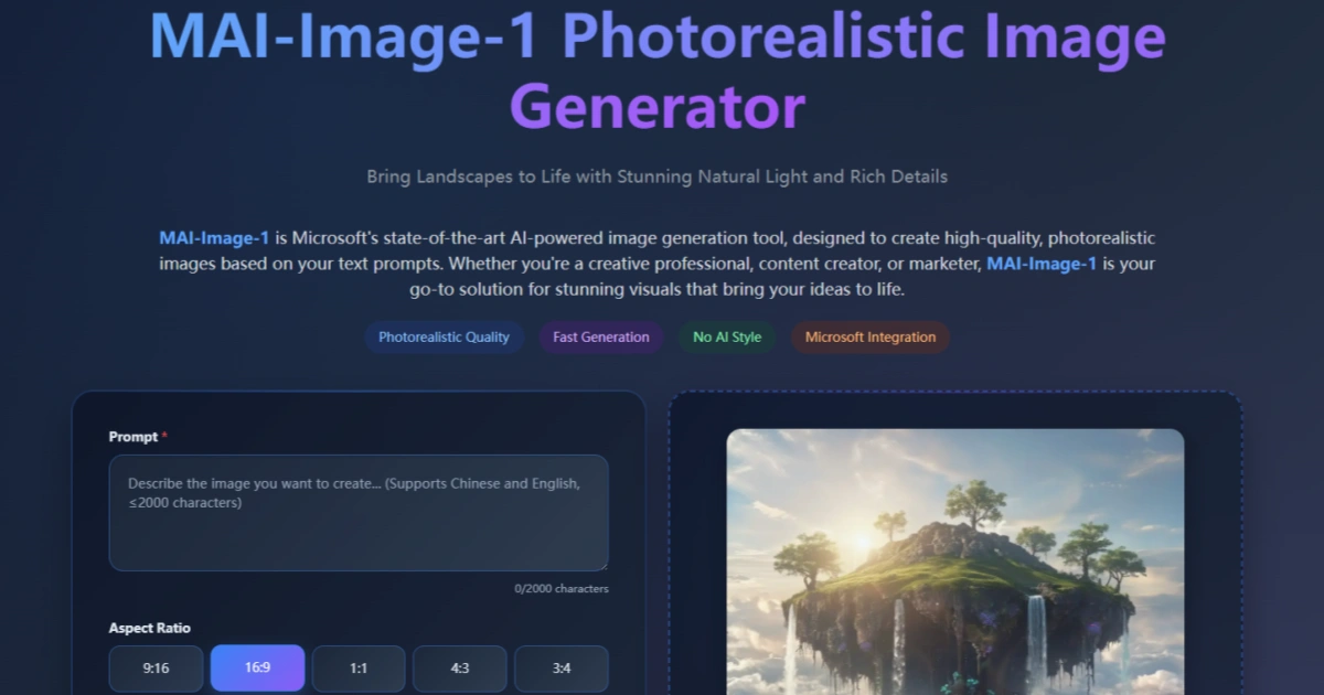 MAI-Image-1 - Image 1