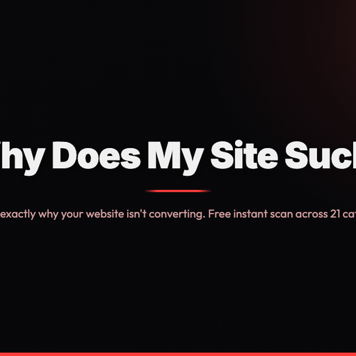 WhyDoesMySiteSuck logo